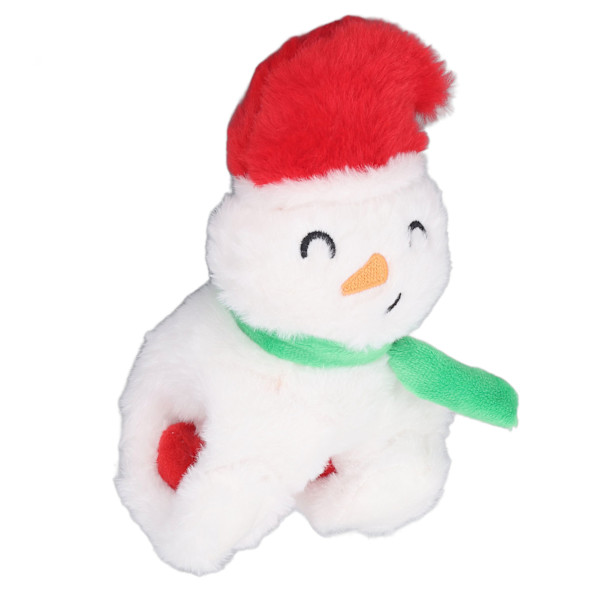 Christmas Slap Armband Cartoon Plysch Doll Slap Band Jultema Armband Festival Dekoration Leksak för barn Vuxna 8.3in Christmas Snowman
