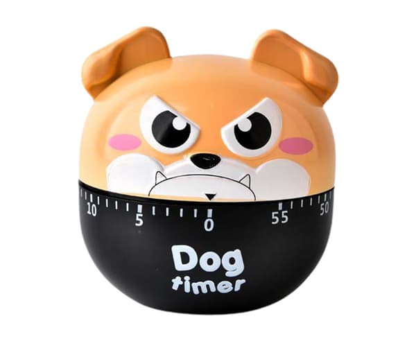 Bra Timer Attraktiv Hundformad Alarm Timer Desktop - Khaki
