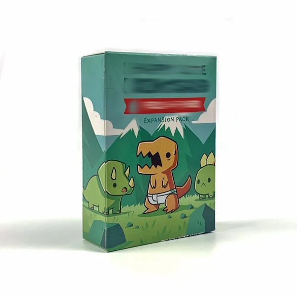 Happy Little Dinosaurs Grundspel Expansion Dating Disasters Hazards Ahead Perils Of Puberty Kortspel Och Födelsedagspresent - Grön Green