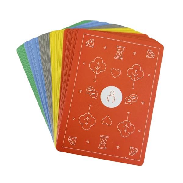 50 kpl Intimacy, Legacy Deck, Date Deck -korttipeli yhteyden ja keskustelun syventämiseen kumppanisi kanssa - Vihreä Green