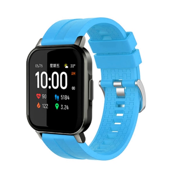 Silikonarmbandsrem kompatibel för LS02 Smart Watch Armband Armbandsersättningsarmband