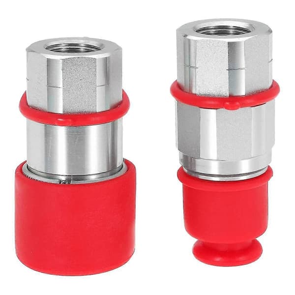 Hydrauliska snabbkopplingar med platt front 1/2 tum NPT Set Minilastare Snabbkoppling