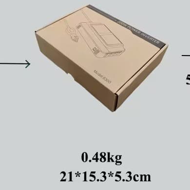 200W auton tehoinvertteri 12V - 220V 220V M8300