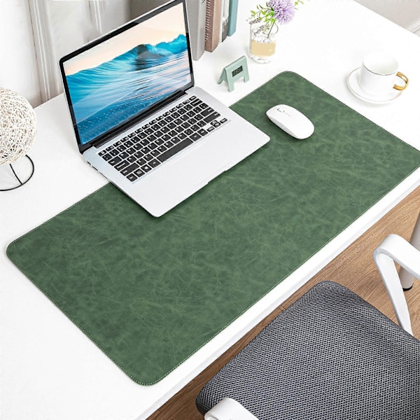 Stor Musematte Skrivebordsmatte Gaming Musematte Green