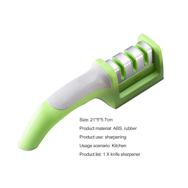 Slitstark Cutter Sharpener High Hardness Tungsten - Grön