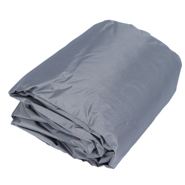 Löpbandsöverdrag Utomhus Vattentät Dammtät L-formad Löpbandsskydd Grå 206x94x170cm