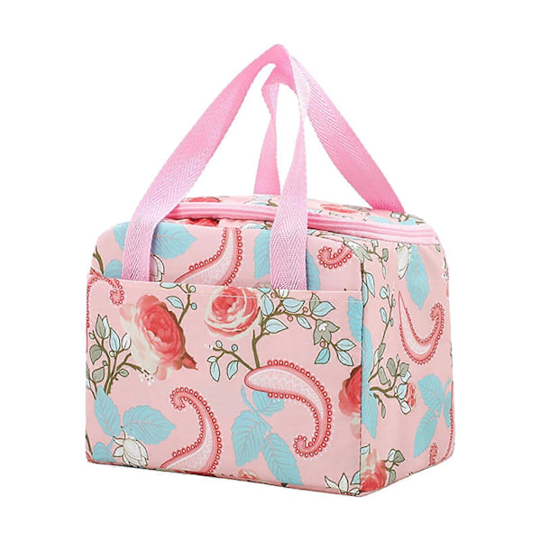 Bento Väska Student Med Ris Portabel Lunchväska Termisk Isolering Lunchlåda Väska Multicolor