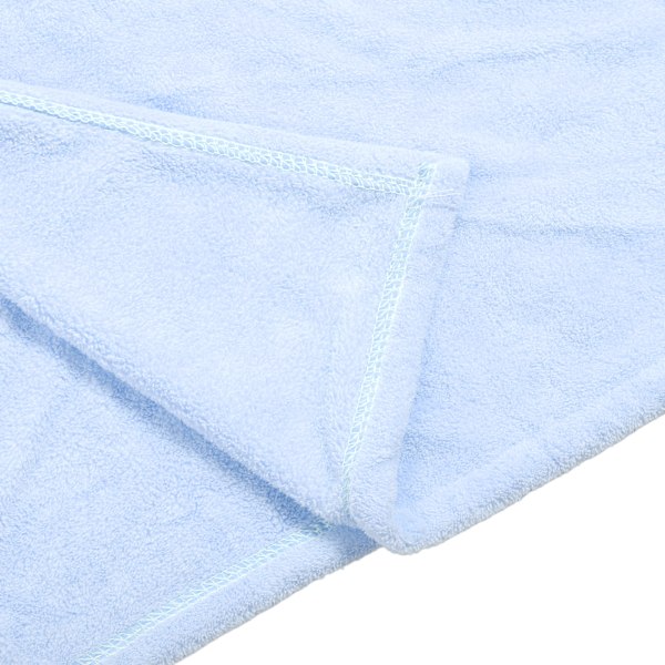 Badrock Korall Sammet Tjock Mjuk Vattenabsorberande Varm Bältesdesign Par Badrock för Hem Hotell Blå
