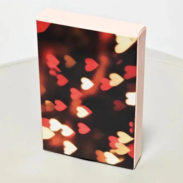 Twin Flame Love Notes Vaaleanpunaiset 45 kpl Oraakkelikortit Kanavoidut viestit rakkauslukuihin, sielunkumppani