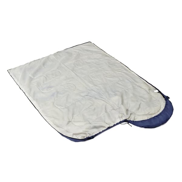 Vandtæt sovepose til voksne, 210x75 cm, varm, til vandreture og camping