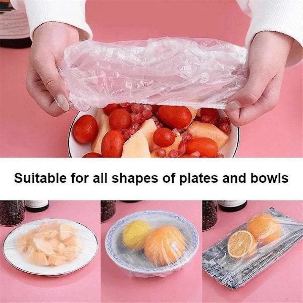 Engangs Dusjhette Elastisk Vanntett Formhette Transparent Skjønnhet Hårhette Dusjhette As Shown
