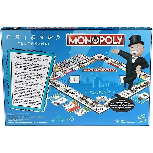 Kortspil Monopoly Edition Brætspil Kortspil Venner TV-serien Edition