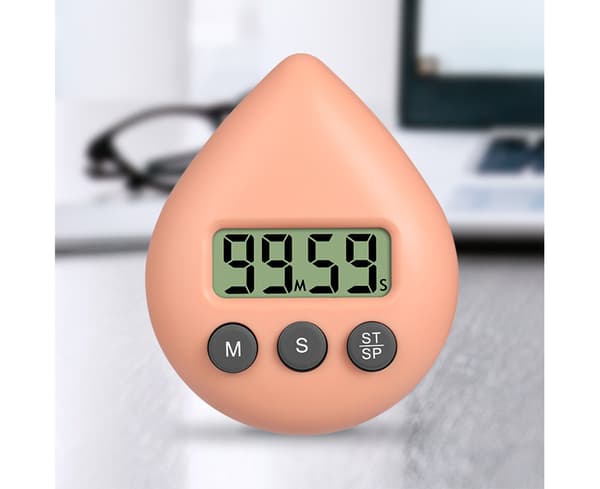Utmärkt Study Timer Long Lasting Digital Water - Gul