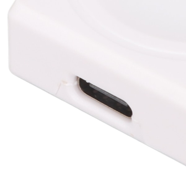 Magnetisk nyckelring Trådlös Laddare Typ C Micro USB Bärbar Trådlös laddare Bas för Huawei Watch GT 2 Pro Smart Watch Vit