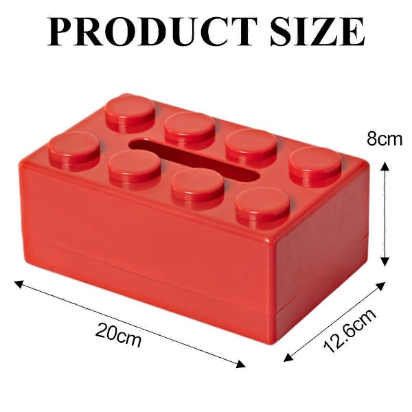 Blok Cube Tissue Box Papirhåndklæde Box Tissue Box Vind Høj Værdi Tissue Bokse