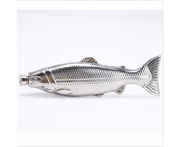 Fiskeflaske, rustfrit stål