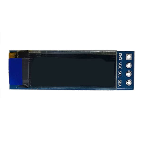 0,91 tommer Organisk LED Display Modul 12C IIC Interface Blå Organisk Lysdiode Modul til DIY Elektroniske Enheder