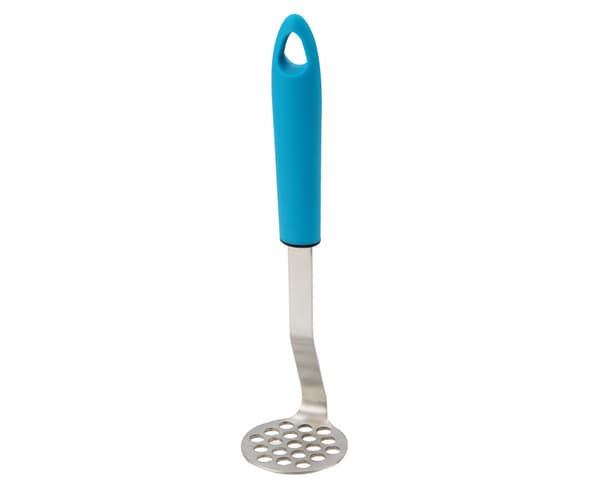 Great Bean Masher Praktisk handhållen manuell potatis - blå