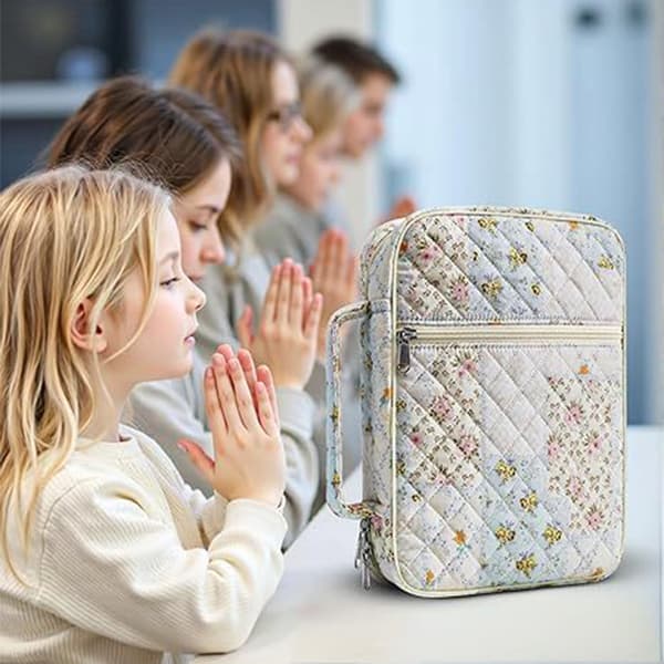 Quiltet bog- og makeuptaske, 7-i-1 rejsearrangør Yellow None