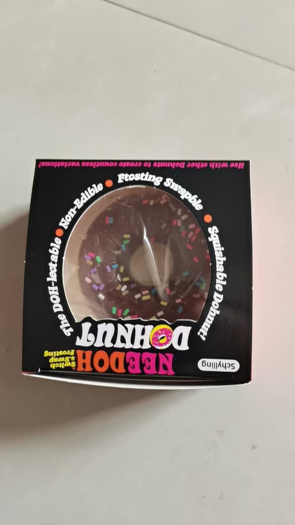 Isbit-stil Maltsukker Sakte Stigende Klemmeleke for Sensorisk Håndlek Squeeze Toy Donut Coffee