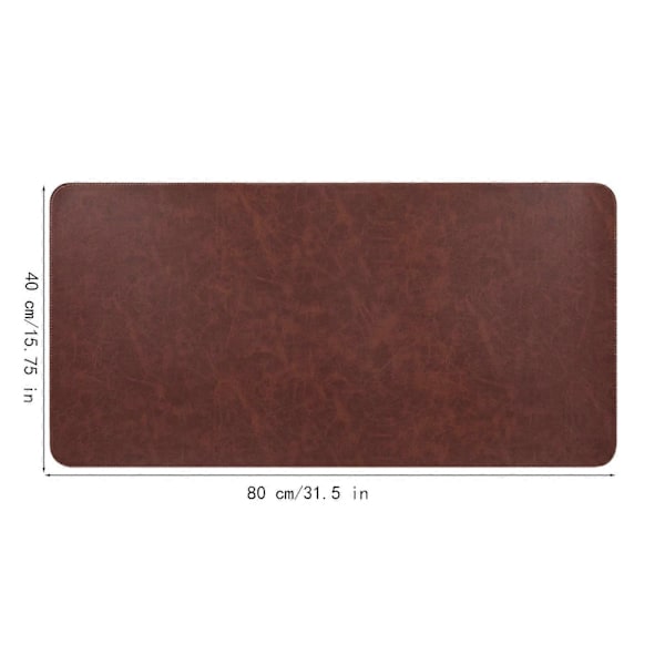 Stor Musematte Skrivebordsmatte Gaming Musematte Red