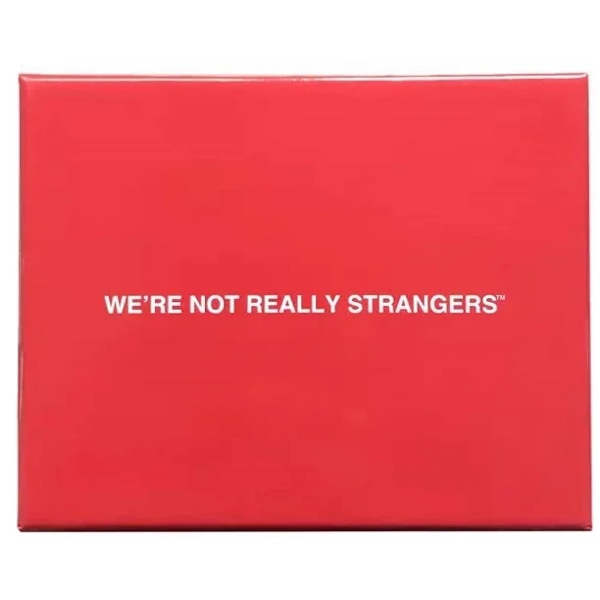 WE'RE NOT REALLY STRANGERS Parutgåva Av We're Not Really Strangers - Par För Att Stärka Deras Relation Sällskapsspel - A A