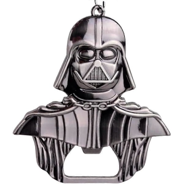 Darth Vader -avaimenperä, kiiltävä musta, kotiin ja matkalle - hauska lahja Star Wars -faneille
