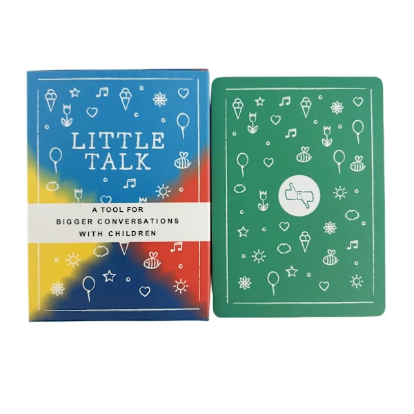 Little Talk Kortspel Brädspel Kortlek Ett Verktyg För Större Kul Familjesammankomster Spel