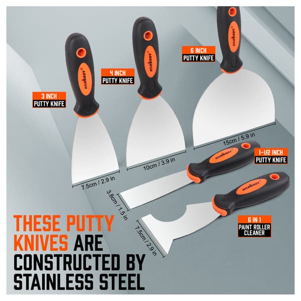 97532 5-delt spartelsæt i rustfrit stål 5 Piece Set