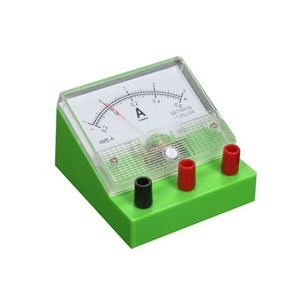 Analog strömmeter Ammeter Klass 2.5 Elektricitet Undervisningsexperiment Verktyg