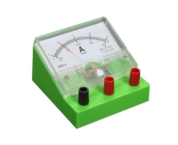 Analogt Strømmåler Amperemeter Klasse 2.5 Elektricitetsundervisnings-eksperimentværktøj