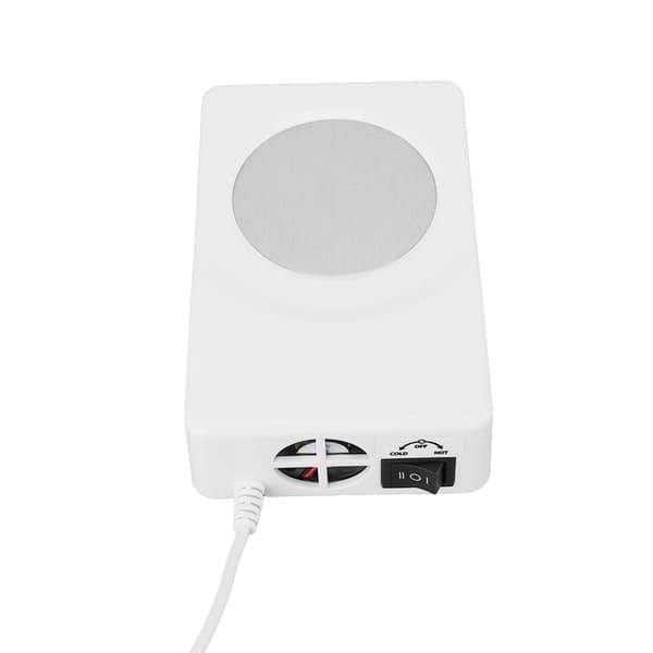 USB Drikkevarevarmer/Køler, Dobbelt Anvendelse 10-45°C, Kompakt Krusvarmer til Hjem, Bil, Kontor