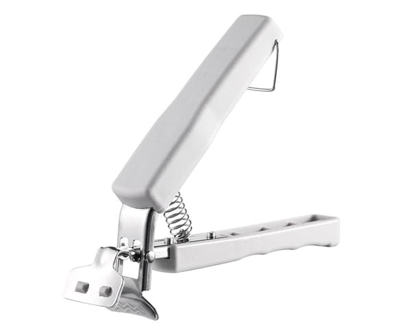 Holdbar Disk Clip Letvægts Universal Skive Griber Disk - Hvid