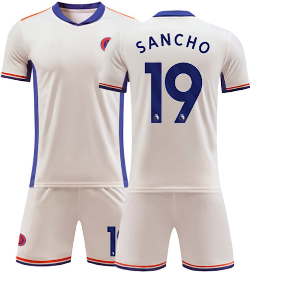 2425 Chelsea Nytt Borta Fotbollströja SANCHO Tröja 16(90-100cm)