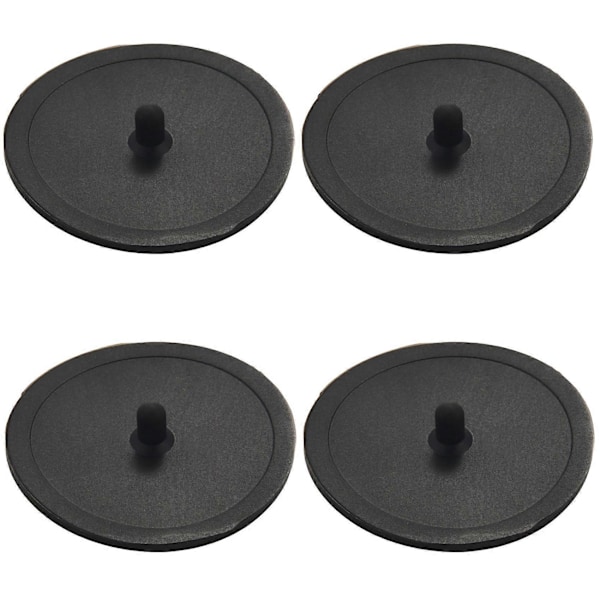 4X Blindfilter Backflush Disk Gummi för Espressomaskiner Brygghuvud Återspolningspackning