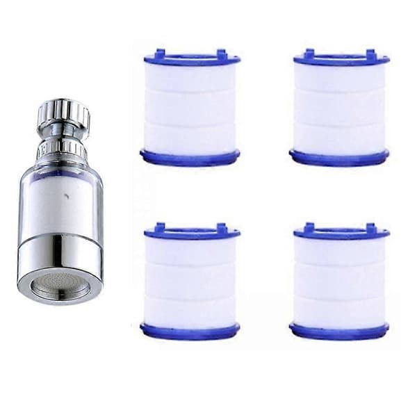 Kranlufter Kranhode Filter Kran Kjøkken Baderom Vask Tilbehør Hjemmeverktøy 4pcs
