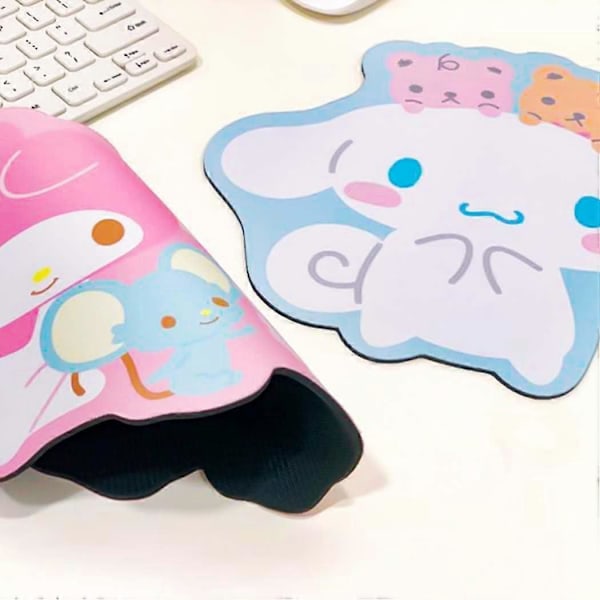 Sød Musemåtte, Anime Musemåtte Kawaii Musemåtte til Kvinder Piger og Børn Computer Laptop Mus - Måtte (C)