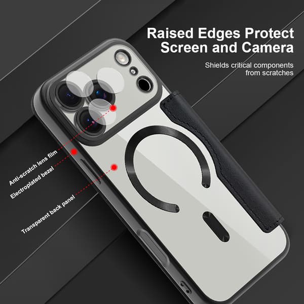 Folio-telefonetui kompatibelt med iPhone 17 Pro, iPhone 16 og Google Pixel 10 Pro-Dugt Royal Blue For iPhone 12 Pro
