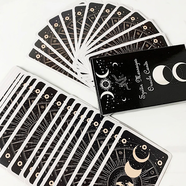 Spirit Messages Oracle Cards 54 Kort Klassisk Visdom Spådom Visioner Tarot Brädspel För Fest
