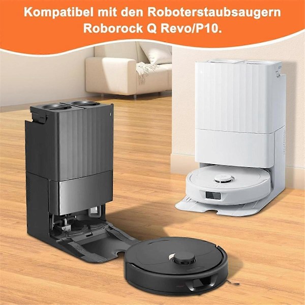For Q P10 Robot Støvsuger Sidebørste Moppeklut Støvposer Reservedeler Tilbehør As Shown