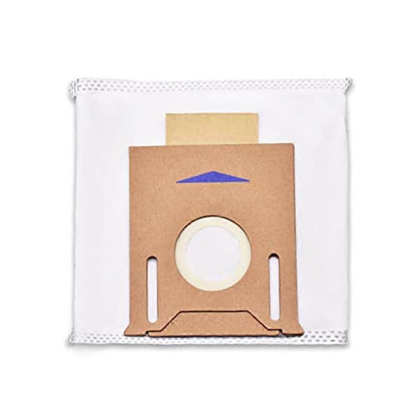 12-pack dammsugarpåsar för DEEBOT OZMO T8 Max T8-serien T9-serien N8 Pro Plus N8 Pro robotdammsugare White