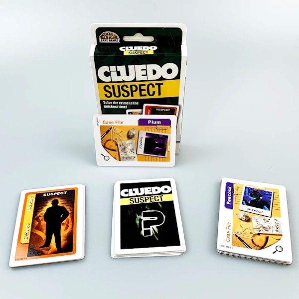 1 st \"Cluedo\" Roligt Strategikortspel, Sällskapsspel, Familjespel Kort Interaktivt Multiplayer Underhållningskortspel