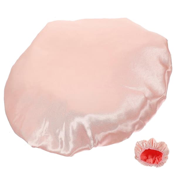 Dusjhette Multifunksjonell Dusj Badehette Hårtørkehette Baderomsutstyr Pink 30x30cm