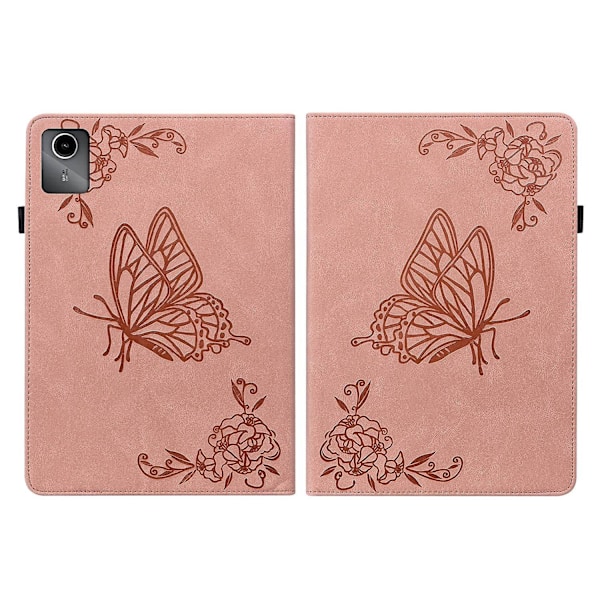 Læder Tablet Cover til Lenovo Tab M11/Xiaoxin Pad 11 2024 Red gold
