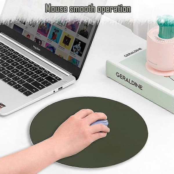 Liten Rund Musematte Søt Musematte For Trådløs Mus style3