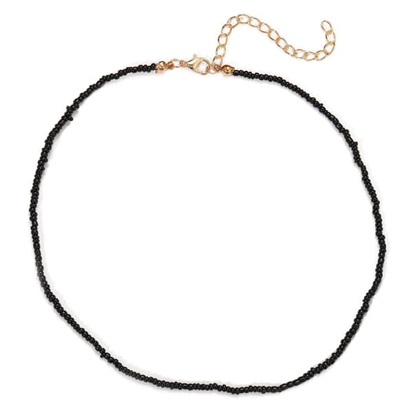 Western Style Statement Fed Kæde Perle Chunky 5-delt Armbåndssæt Seed Bead 5343202