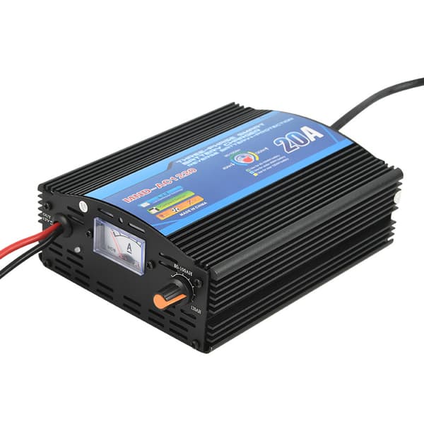 Smart blysyrebatterilader Black EU Plug