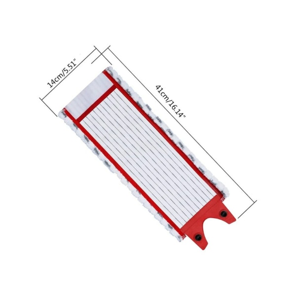 Ersättningsavtorkningsmopp mikrofiberrengöringsduk för Vileda Ultramax moppkuddar Supermjuka Ej slipande Mycket absorberande
