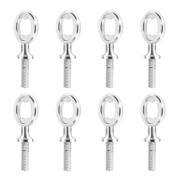 8-delars flasköppnare kit, metallflasköppnare, DIY hantverksölflasköppnare, rostfritt stål, tom flasköppnare Silver