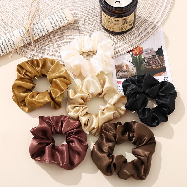 Trendy Scrunchie Hårbånd til Kvinder i Western og Fransk Stil model680403